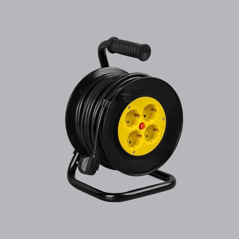 G4R-25 German type iron frame 25m cable reel